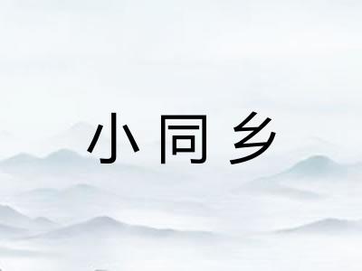 小同乡