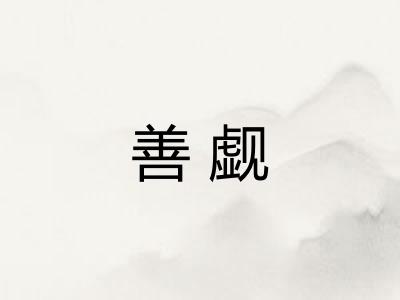 善觑