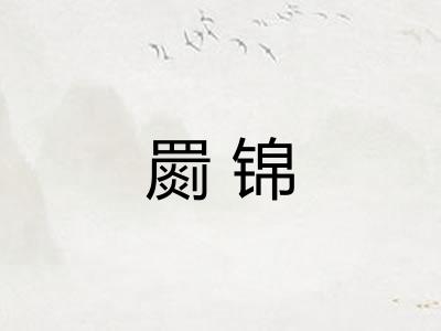 罽锦