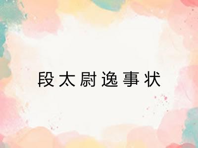 段太尉逸事状