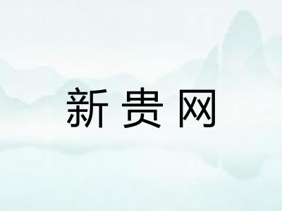 新贵网