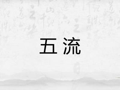 五流