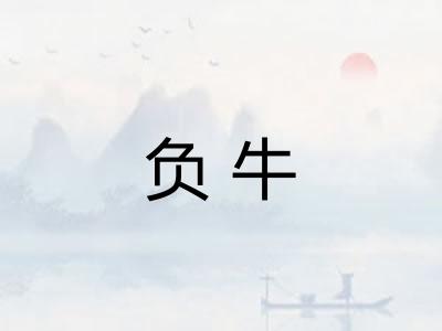 负牛