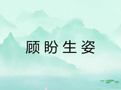 顾盼生姿