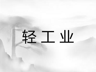 轻工业