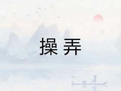 操弄