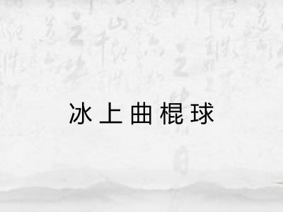 冰上曲棍球