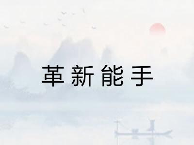 革新能手