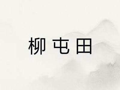 柳屯田