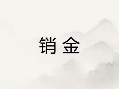 销金
