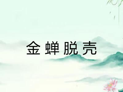 金蝉脱壳