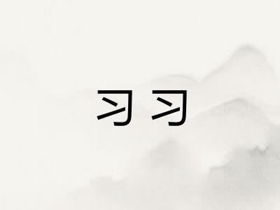 习习