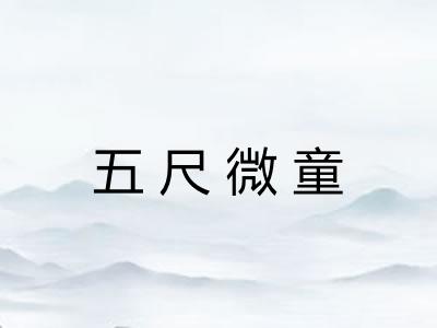 五尺微童