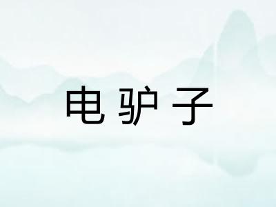 电驴子