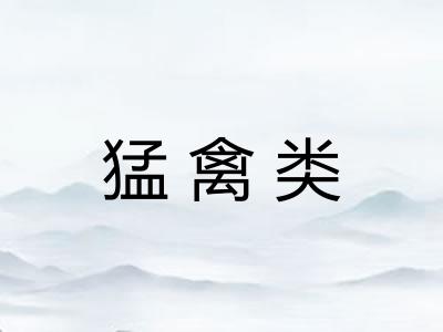 猛禽类