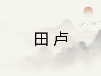 田卢