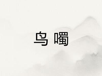 鸟噣
