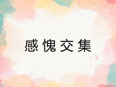 感愧交集