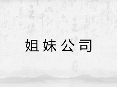 姐妹公司
