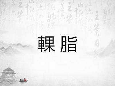 輠脂