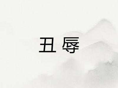 丑辱
