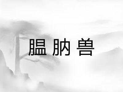 腽肭兽