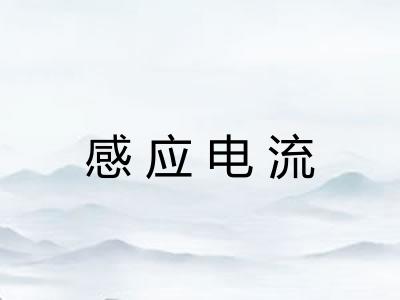 感应电流