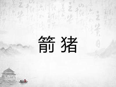 箭猪