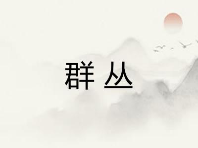 群丛