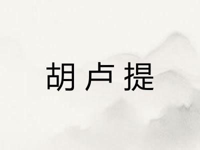 胡卢提