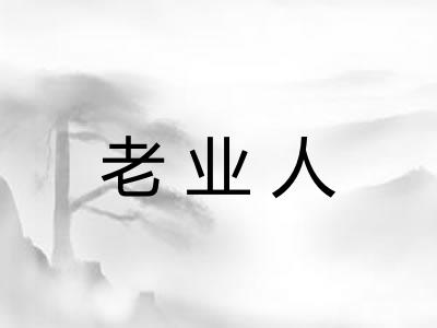 老业人