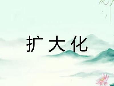 扩大化