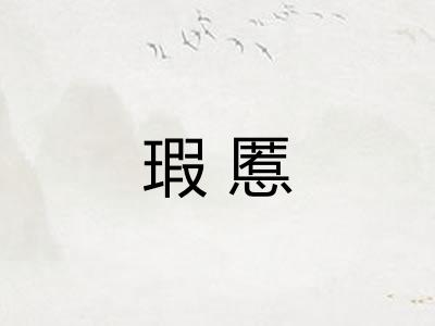 瑕慝