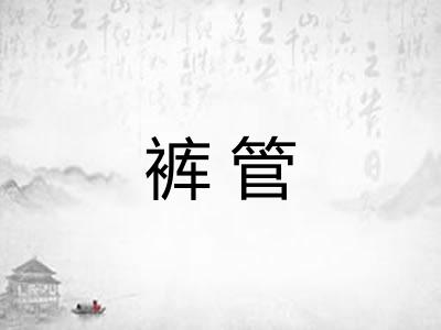 裤管