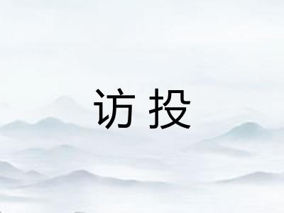 访投