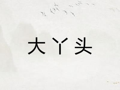大丫头