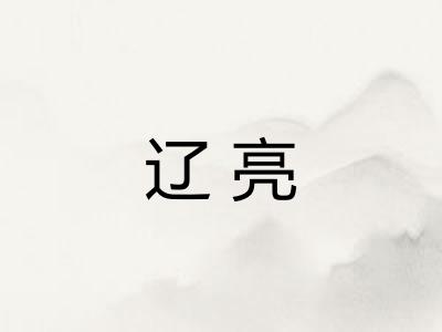 辽亮
