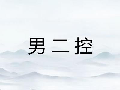 男二控