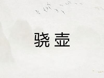 骁壶