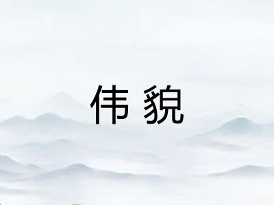 伟貌