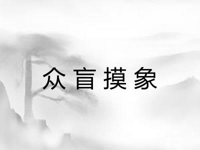 众盲摸象