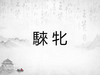 騋牝