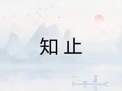知止