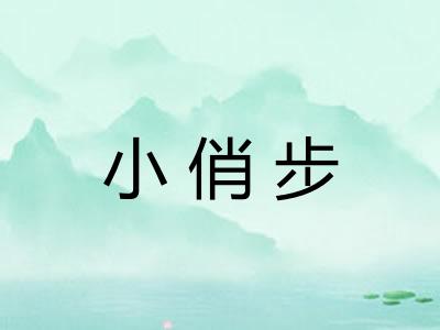 小俏步