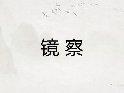 镜察