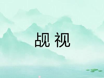 觇视