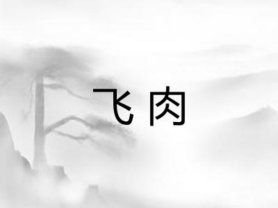 飞肉