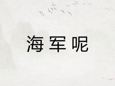 海军呢