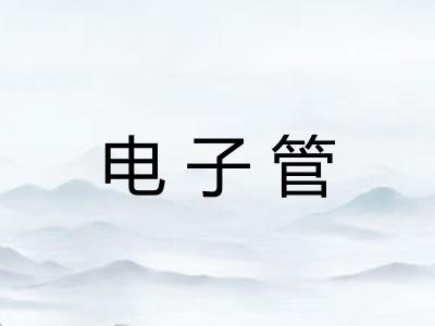 电子管