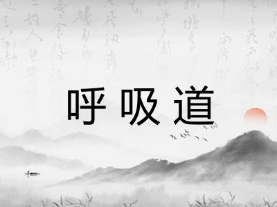 呼吸道